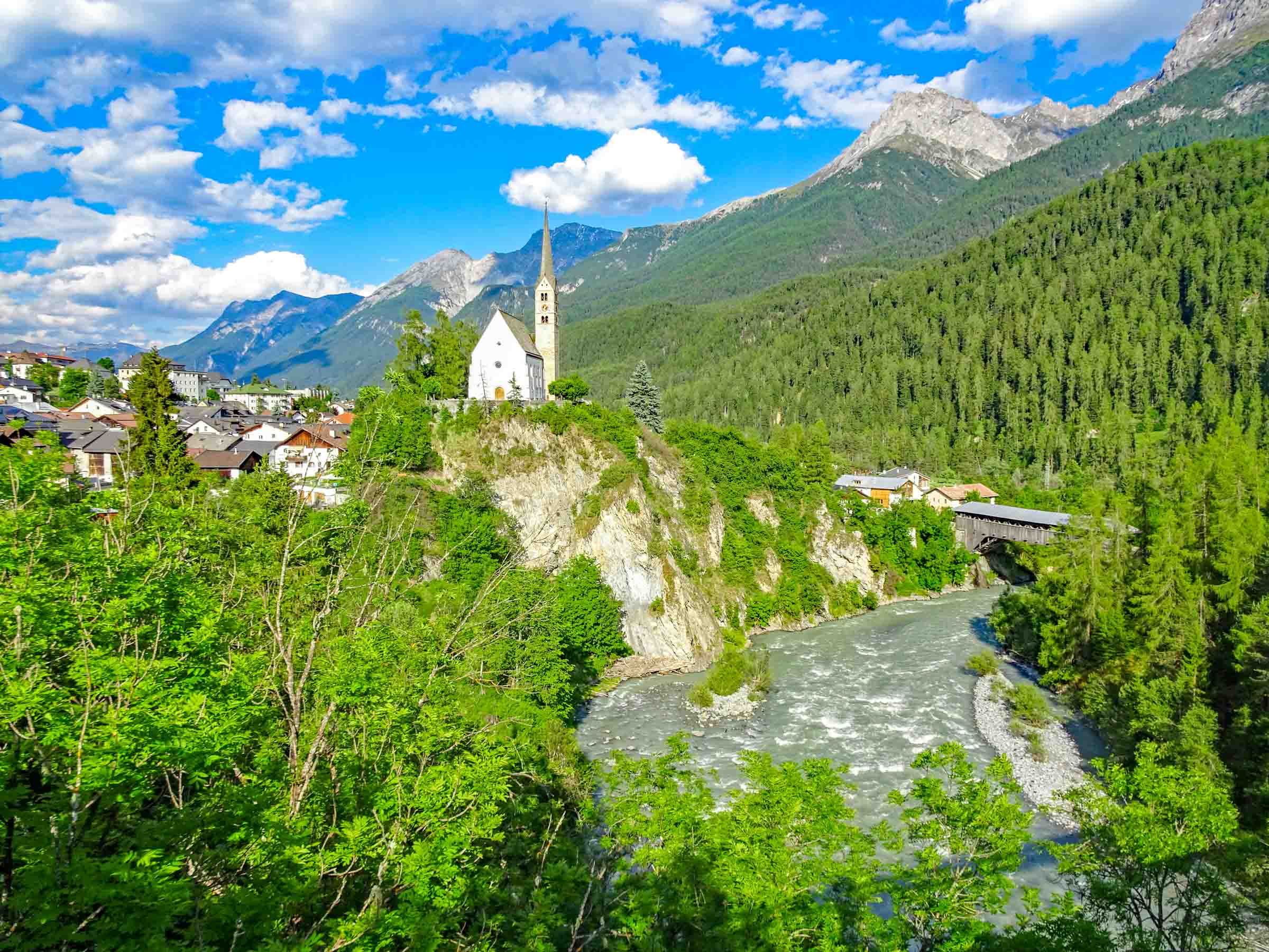 Inn Cycle Path St Moritz to Innsbruck Bike Tour Freedom Treks
