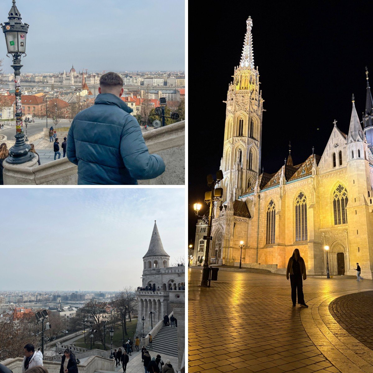 Incredible settings in Fisherman's Bastion, Budapest