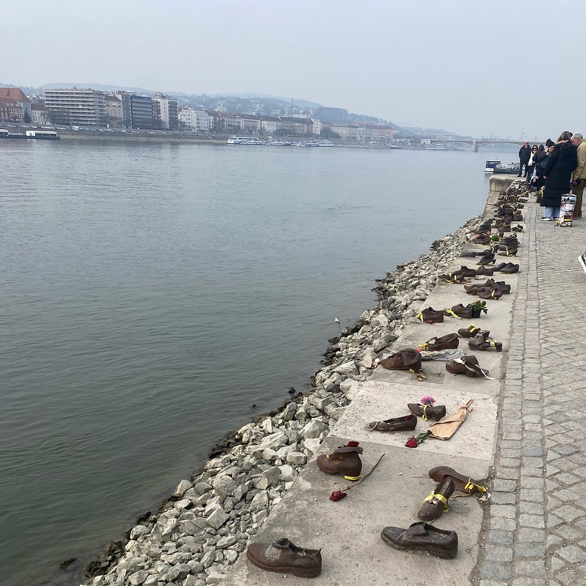 Shoes on the Danube Bank