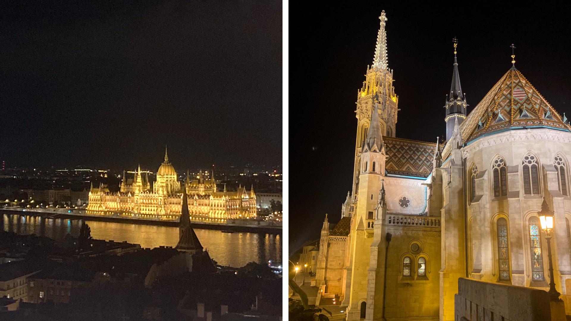 Budapest at Night From the Fisherman’s Bastion Budapest at Night From the Fisherman’s Bastion