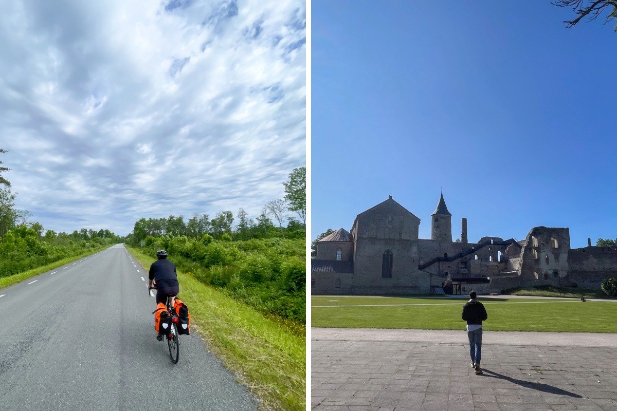 More scenic, peaceful cycling and Bishop's Castle in Haapsalu