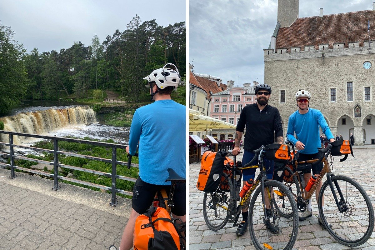 Keila Waterfall and our arrival in Tallinn!
