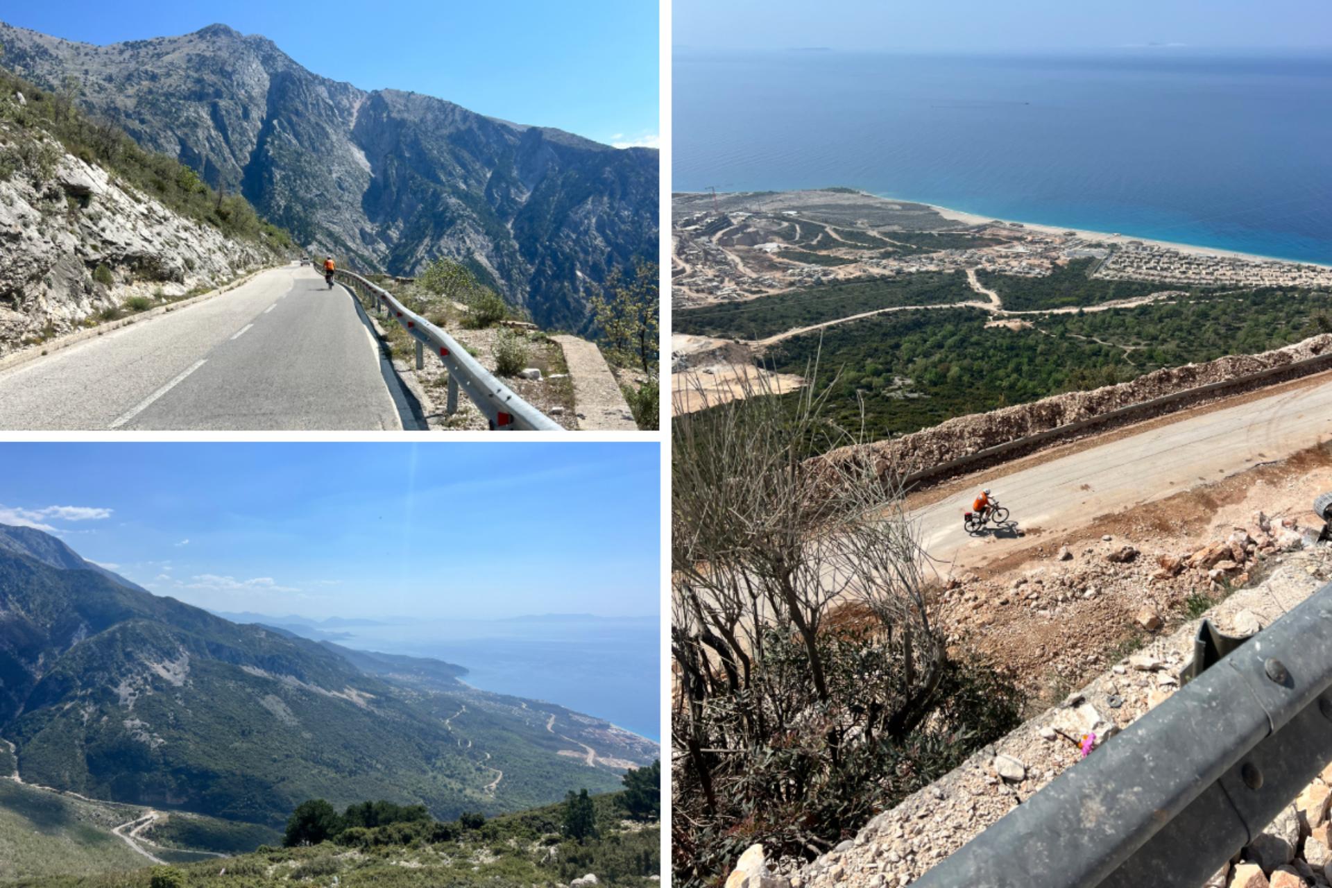 Darryl Cycling from Himarë to Vlore 2024 Darryl Cycling from Himarë to Vlore 2024