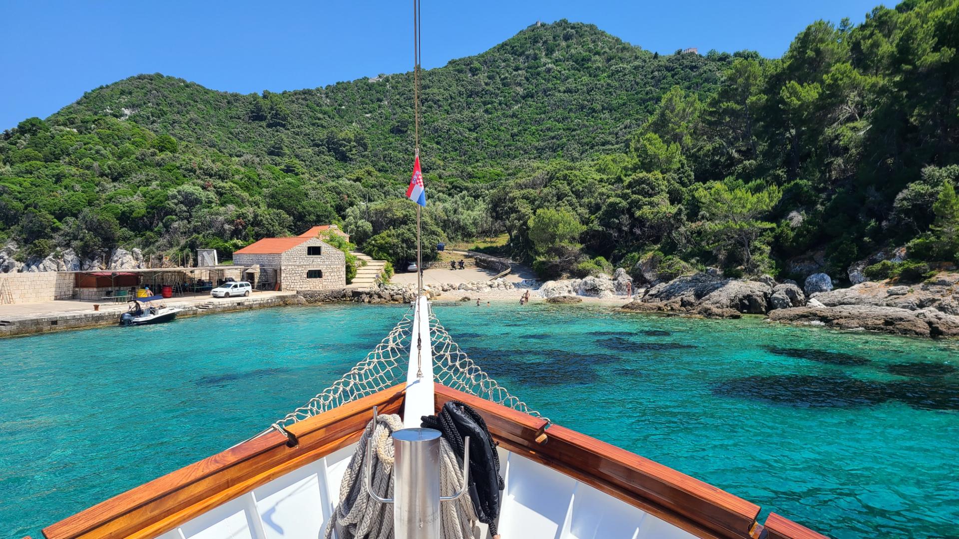 Croatia's turquoise waters and picturesque coastline - photo by Freedom Trekker Valerie Pegler Croatia's turquoise waters and picturesque coastline - photo by Freedom Trekker Valerie Pegler