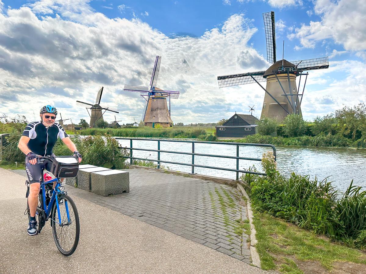 Impressive, waterside windmills in Amsterdam - Paul Stephenson 2025