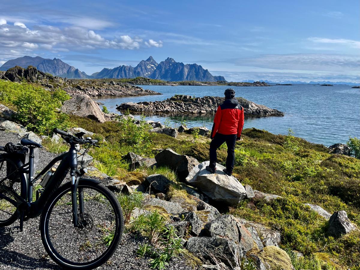 Benita Luke - Lofoten Islands Bike Tour, June 2025