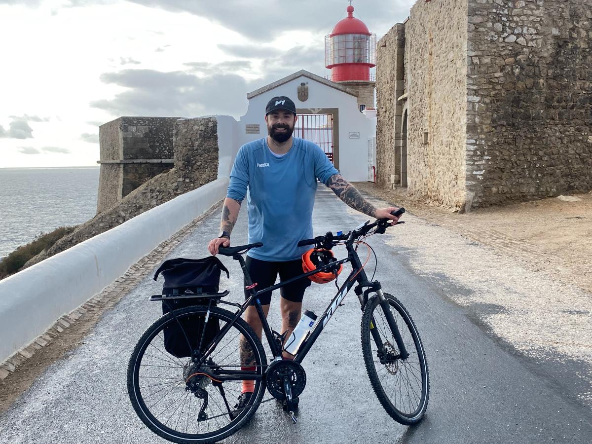 Algarve Bike Tour - At the finish line! Algarve Bike Tour - At the finish line!