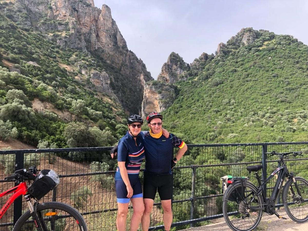 Peñón de Zaframagón Nature Reserve in Via Verde.