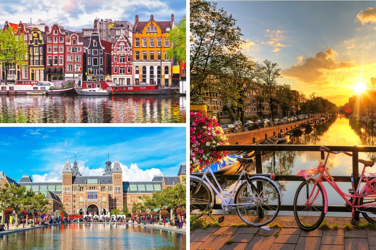 Amsterdam's colourful, waterside streets Amsterdam's colourful, waterside streets