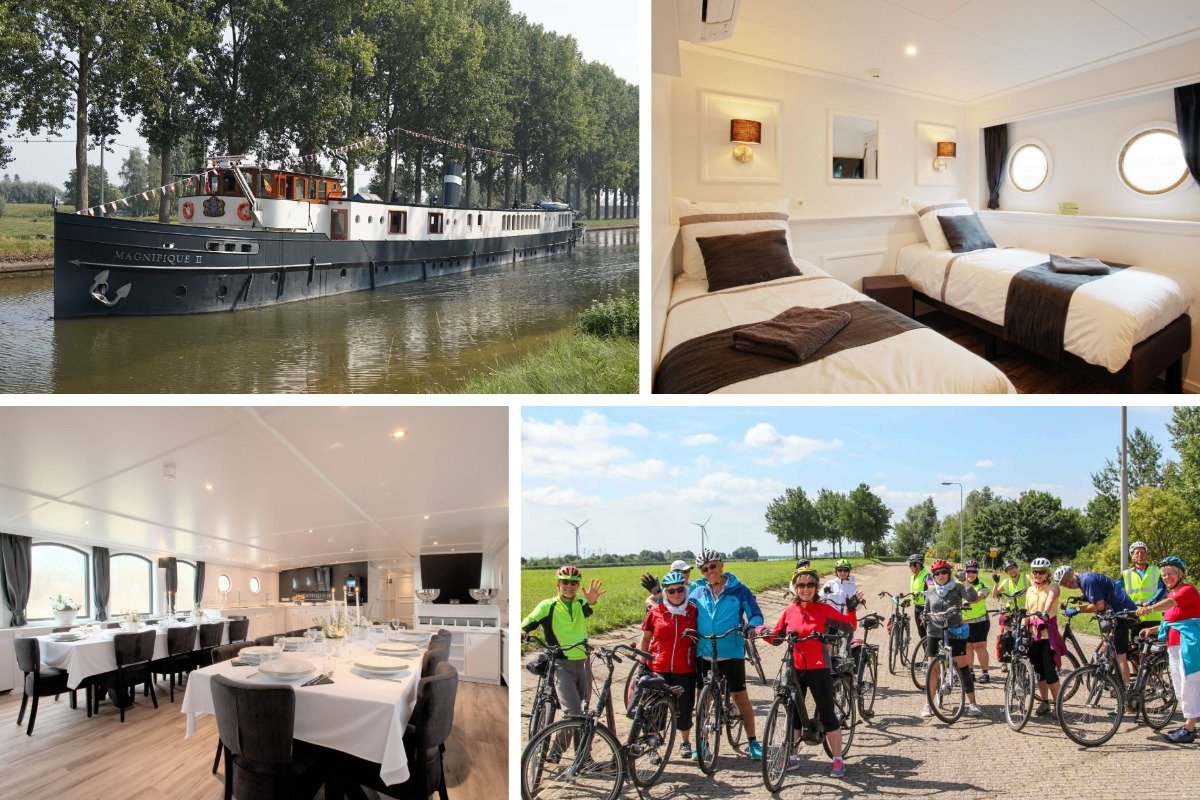 Amsterdam to Bruges Boat & Bike Tour - Magnifique boat accommodation Amsterdam to Bruges Boat & Bike Tour - Magnifique boat accommodation