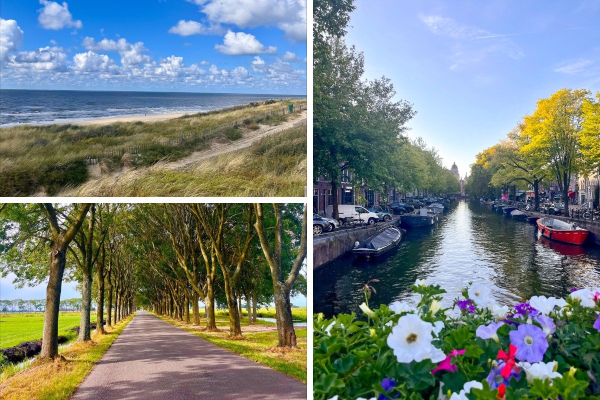 Freedom Trekker Nancy Paré experienced the best picturesque landscapes of the Netherlands on our Highlights of Holland Bike Tour in September 2025 Freedom Trekker Nancy Paré experienced the best picturesque landscapes of the Netherlands on our Highlights of Holland Bike Tour in September 2025