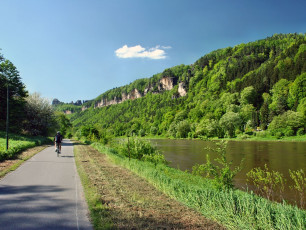 Riverside Cycle Path - Czech Republic