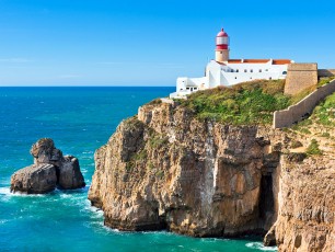 Cabo Sao Vicente Lighthouse, Sagres, Portugal