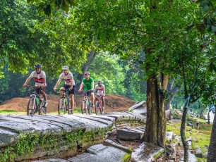 CA001 Angkor Wat to Hoi An - Cycling forest path