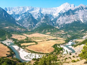Vjosa River Valley, Albania