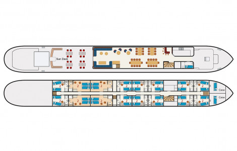 MS Magnifique I - Deck Plan