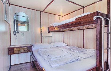 Triple Cabin Above Deck