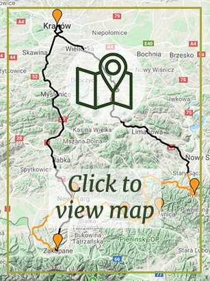 Krakow & Dunajec Cycle Path - Guided Krakow & Dunajec Cycle Path - Guided