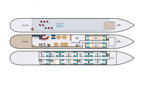 Deck plan Deck plan