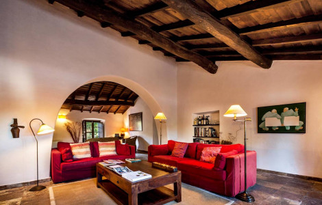 Farmhouse Living Area