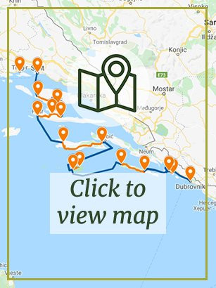 Dubrovnik to Split by Boat & Bike