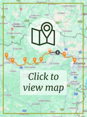 Leisurely Linz to Vienna Bike Tour - Map Preview